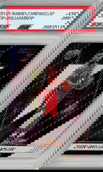 2019 Chronicles Recon 292 Zion Williamson PSA 9 Rookie RC