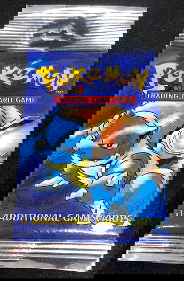 1999 Pokemon Base Set Unlimited Sealed Booster Pack