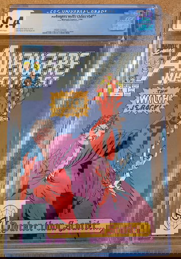 Avengers West Coast 56 CGC 9.4 White Pages