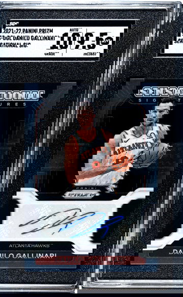 2021-22 Panini Prizm Sensational Danilo Gallinari #SS-DGL Auto SGC 9.5 Auto 10