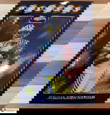 2008 Topps Chrome Xfractors Green Bay Packers Football Card #TC61 Greg Jennings