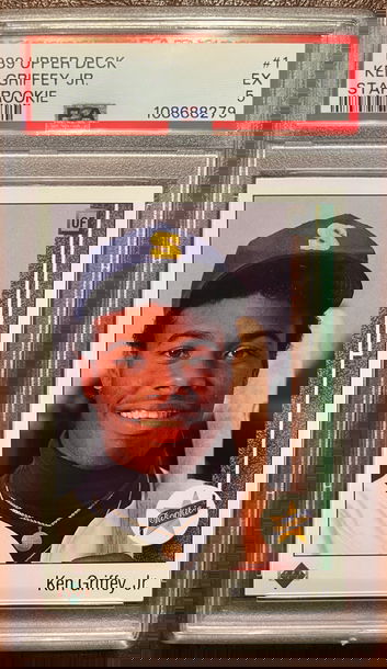 1989 Upper Deck Ken Griffey Jr. PSA 5 EX