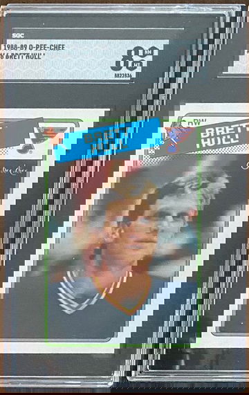 1988-89 OPC - Brett Hull  #66 - SGC 8 rookie