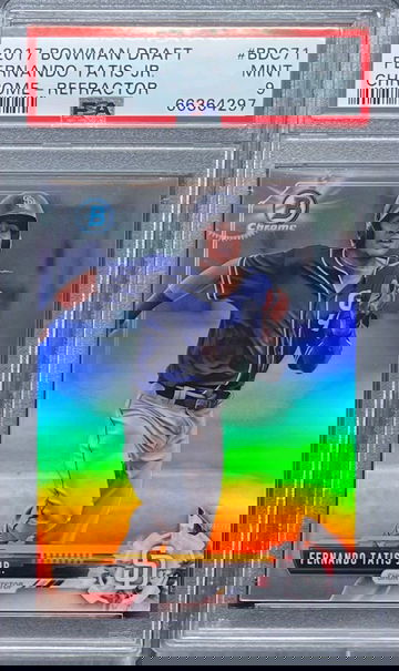 2017 Chrome Refractor Fernando Tatis Jr PSA 9