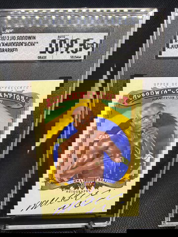 2012 UD Goodwin A-SI Anderson Silva Auto SGC 9.5  