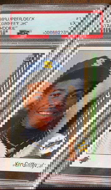 1989 Upper Deck #1 Griffey Jr PSA 5 Centered!!