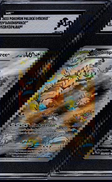 2023 Pokemon Paldea Evolved Illustration Rare Dudunsparce #229 SGC 9
