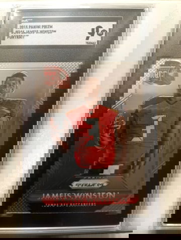 2015 Prizm James Winston Portrait RC SGC 9