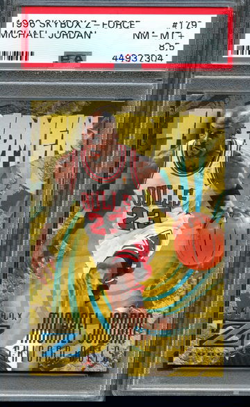 1996 Skybox Z-Force Michael Jordan #179 PSA 8.5