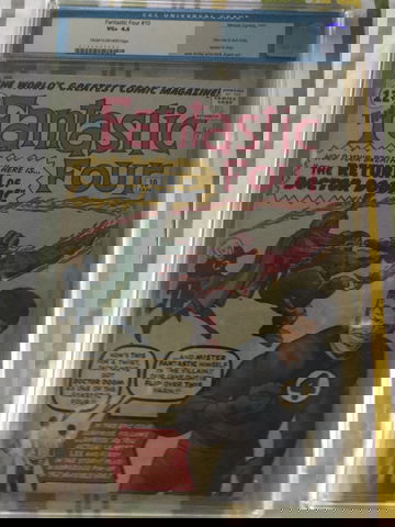 Fantastic Four # 10 CGC 4.5 The Return of Doctor Doom