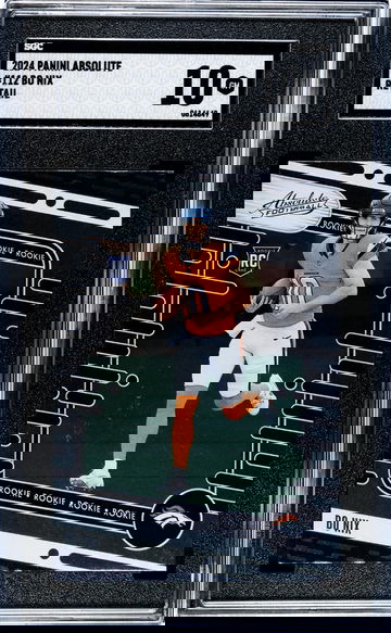 2024 Panini Absolute #112 Bo Nix Retail SGC 10