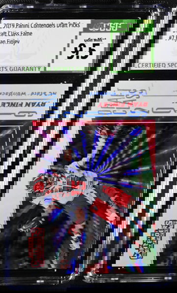 2019 Contenders Draft Picks Ryan Finley Rookie Draft Class Fame CSG 9.5 - #'d /5