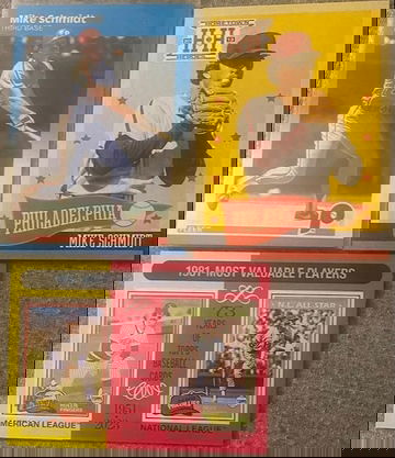 Mike Schmidt 3 Card Lot