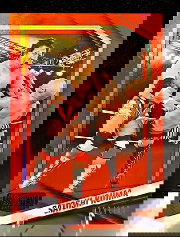 2025 Panini Combat Anthology  Satoshi Kojima  Red Foil  /199  MLW