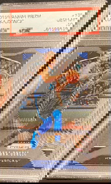 2019 Panini Prizm Luka Doncic PSA 10