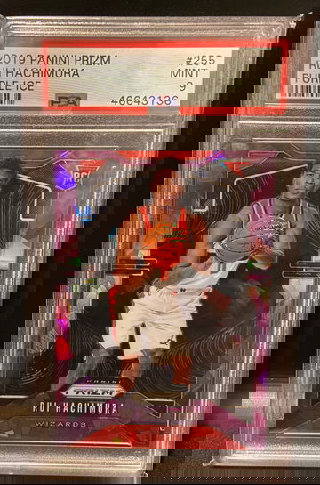 2019 Rui Hachimura Purple Ice /149 PSA 9 