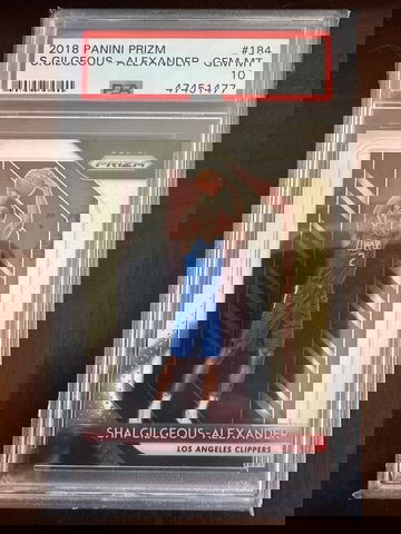 Prizm 2018 Shai Gilgeous Alexander HOT Rookie Card