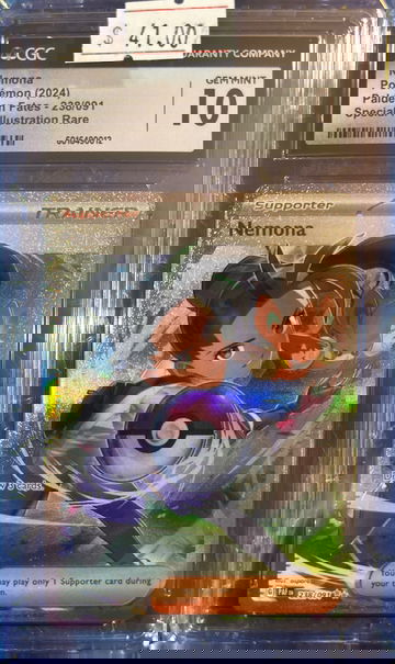 2024 Nemona Paldean Fates 238/091 Super Alt Art CGC 10 Gem Mint