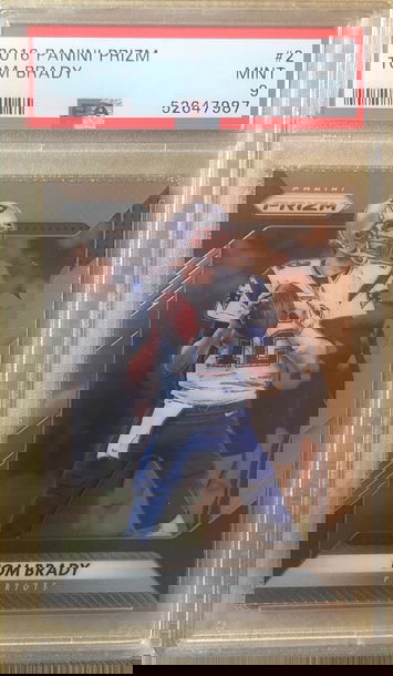 2016 Panini Prizm Tom Brady PSA 9 Mint