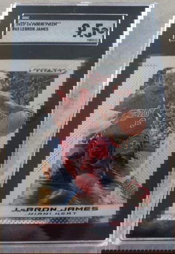 Lebron James 2013 Prizm #65 SGC 9.5 