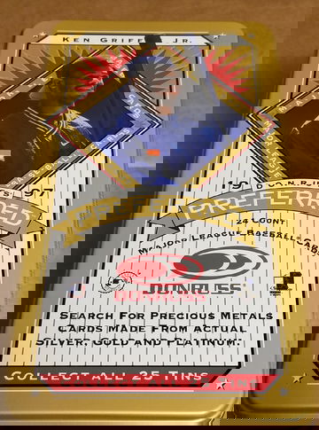 1997 Donruss Preferred Gold Box Tin Ken Griffey Jr.