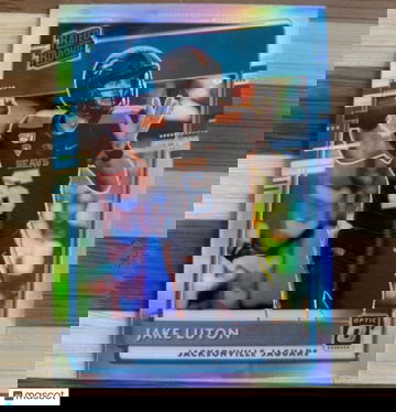 🔥Jake Luton 2020 Panini Donruss Optic Football Rated Rookie Holo Jaguars