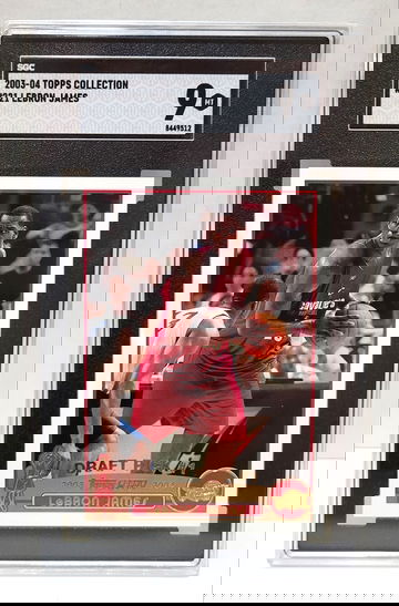 2003-04 Topps Collection Lebron James RC #221 - SGC 9 MINT Rookie