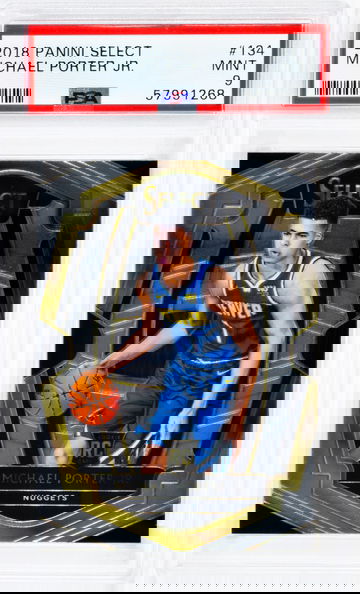 2018 Michael Porter Jr. Panini Select    #134 PSA 9