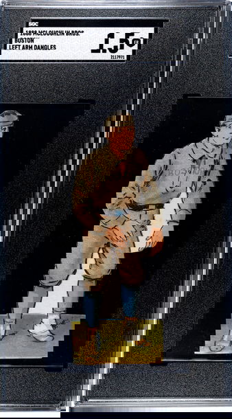 1888 McLoughlin Brothers Boston Left Arm Dangles SGC 1.5 Fair