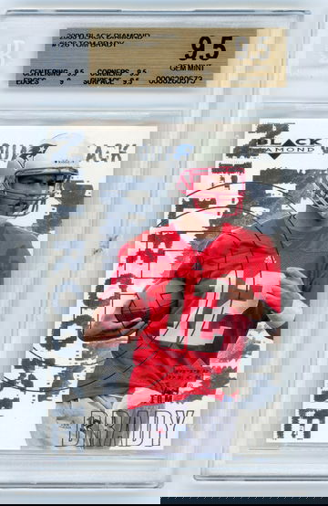 TOM BRADY 2000 Black Diamond Rc #126 BGS 9.5