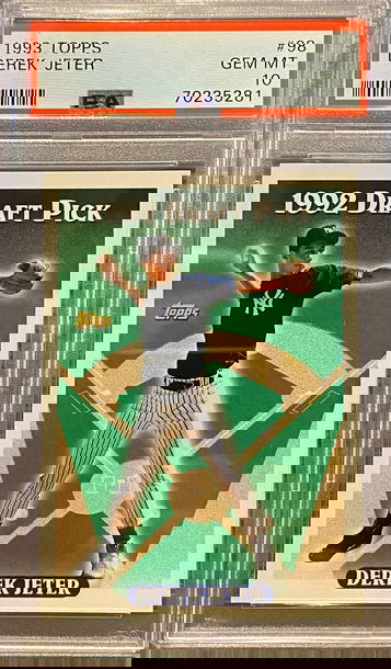 1993 Topps Derek Jeter #98 PSA 10 GEM MINT