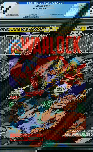 WARLOCK #12, CGC 9.4 NM