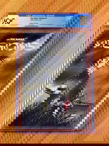 STAR WARS VISIONS #1 MOMOKO VARIANT CGC 9.8 NM/M 2022 Frankie's Comics 616 Peach