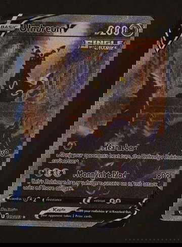 2021 Pokémon Sword & Shield Evolving Skies Umbreon Alt Art #189/203 V