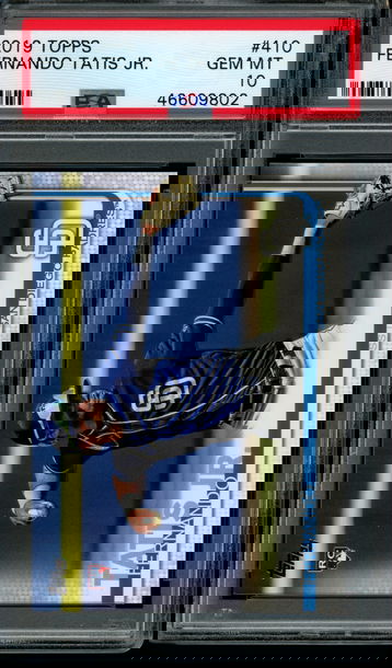 2019 Topps #410 Fernando Tatis Jr. Series 2 PSA 10 GEM MINT 