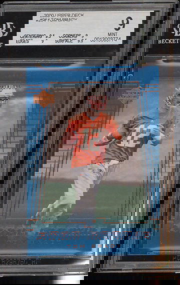 2000 Upper Deck Tom Brady BGS 9 (.5 away from 9.5)