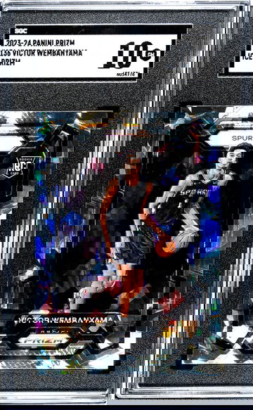 2023 Prizm #136 Victor Wembanyama ICE PRIZM SGC 10