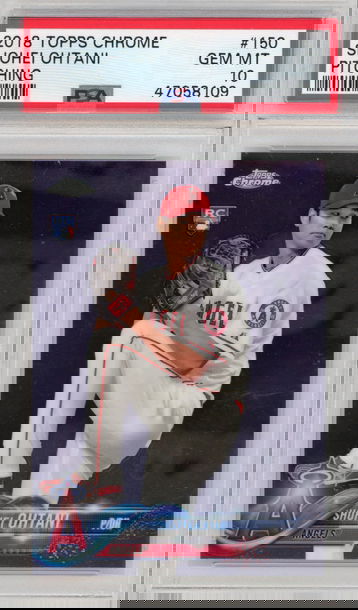 Shohei Ohtani RC 2018 Topps Chrome PSA 10 #150