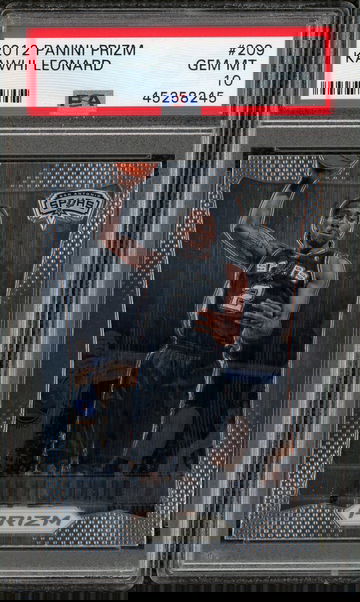 Kawhi Leonard 2012 Panini Prizm Rookie PSA 10