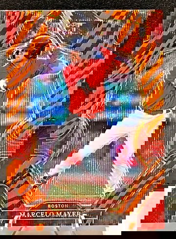 2023 Select  Tiger Stripe  Marcelo Mayer  Premier Level  *Ultra Rare* SSSP!  Red Sox