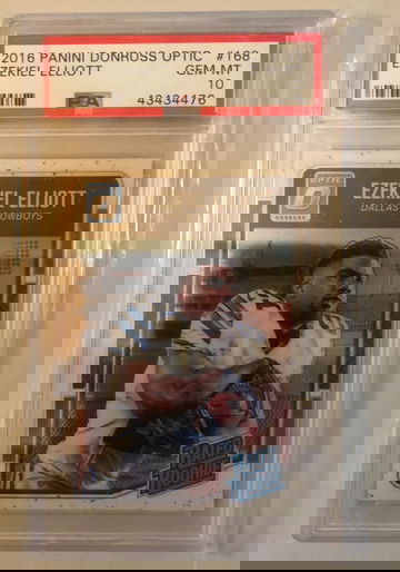 2016 Panini Donruss Optic Ezekiel Elliott PSA 10