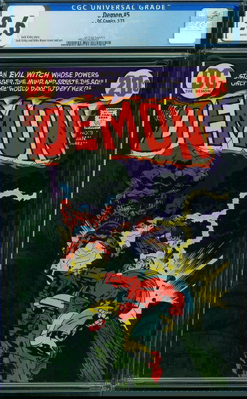 DEMON #5, CGC 9.6 NM+