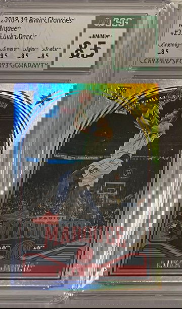 2018-19 Panini Chronicles Marquee Luka Doncic RC CSG 8.5