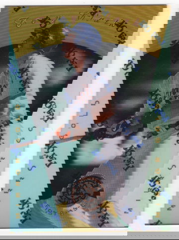 1997 PINNACLE CERTIFIED MIRROR GOLD TONY CLARK # 18