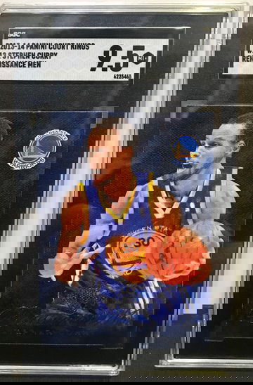 2013 panini court kings #12 stephen curry renaissance men sgc9.5