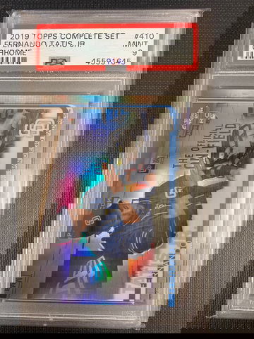 2019 Topps Complete Set #410 Fernando Tatis Jr chrome