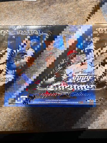 2024 Chrome Sapphire Update Baseball Sealed Box 