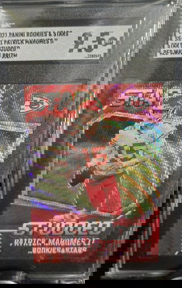 2021 Patrick Mahomes #SS-11 Red Wave Prizm