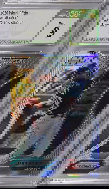 2020 Panini Prizm - LUIS ROBERT - Now on Deck Silver Rookie CSG 9