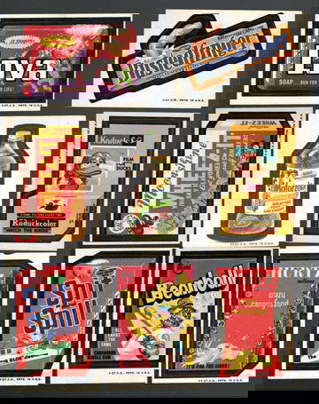 1973 Topps Wacky Packages Series 3, Partial Set 21/33 Mid Grade or so